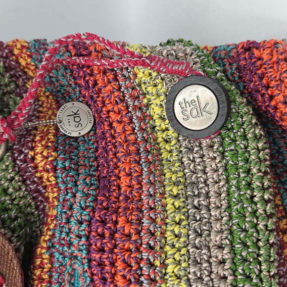THE SAK Multicolor Crochet Backpack - Picture 4 of 10
